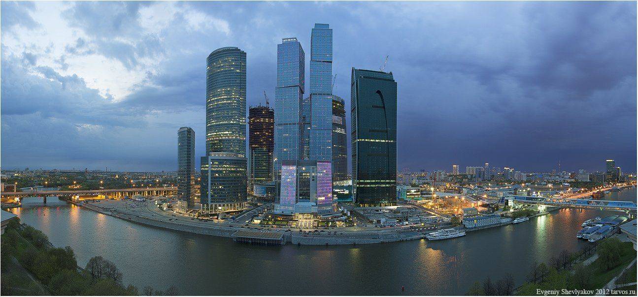 москва сити, крыша, гроза, Evgeniy Sh.