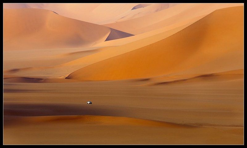 алжир, сахара, дюны Теплый Цвет Сахары.... фото превью