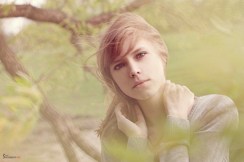портрет, 2012, красивая, девушка Лена фото превью