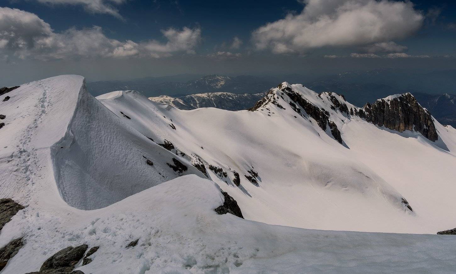горы, кавказ, лаго-наки , весна, вершина , фишт, ФЁДОР