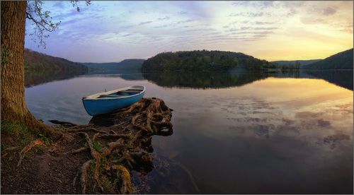 Рассвет на Edersee...