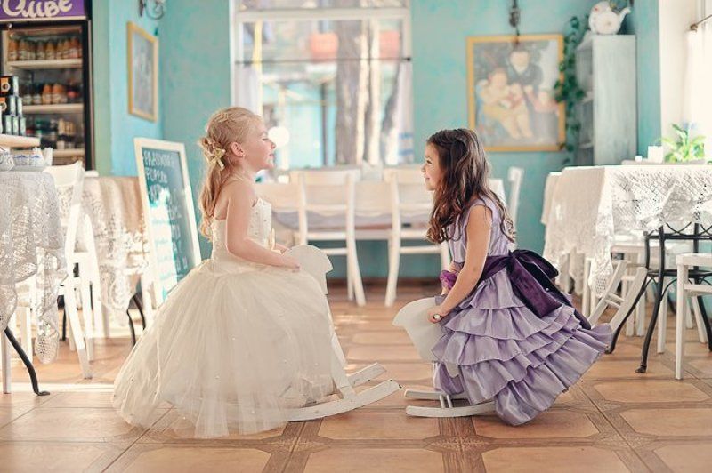 ребенок, девочка, винтаж, игра, смех *** фото превью