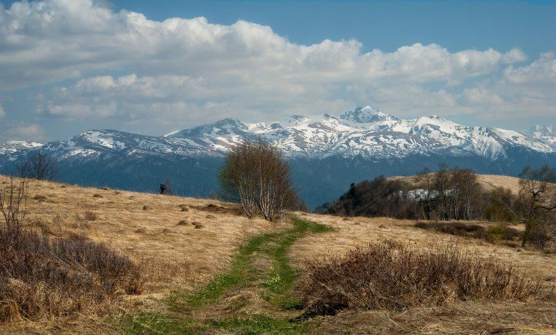 хребет дудугуш, весна, горы  фото превью