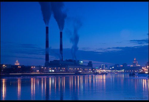 Москва. Бережковская набережная.