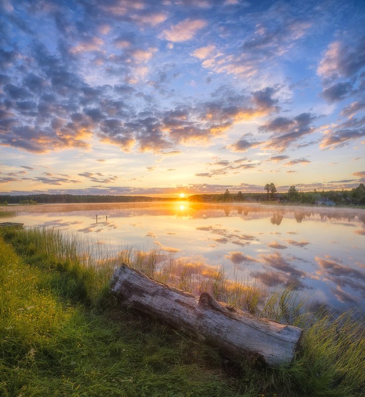 Встречая рассвет летним утром II фото превью