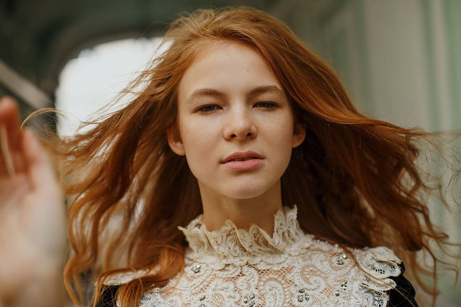 фото винтаж портрет модель, Marie Dashkova