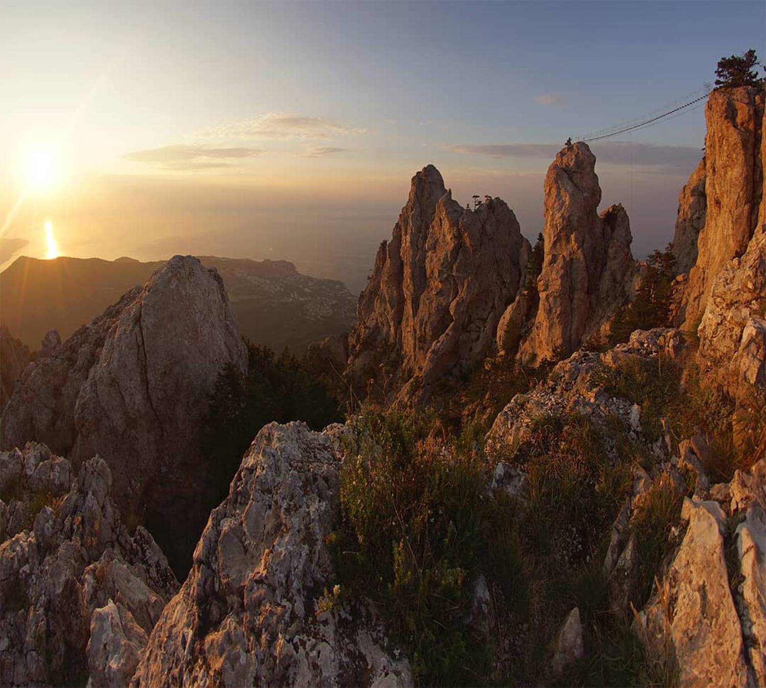 крым, горы, рассвет, Петр Косых