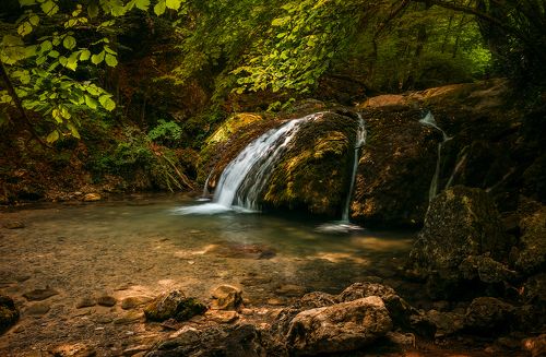 Под звуки летящей воды...