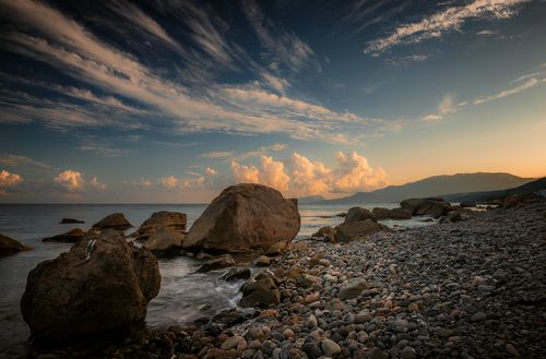Вечерний разгон облаков.