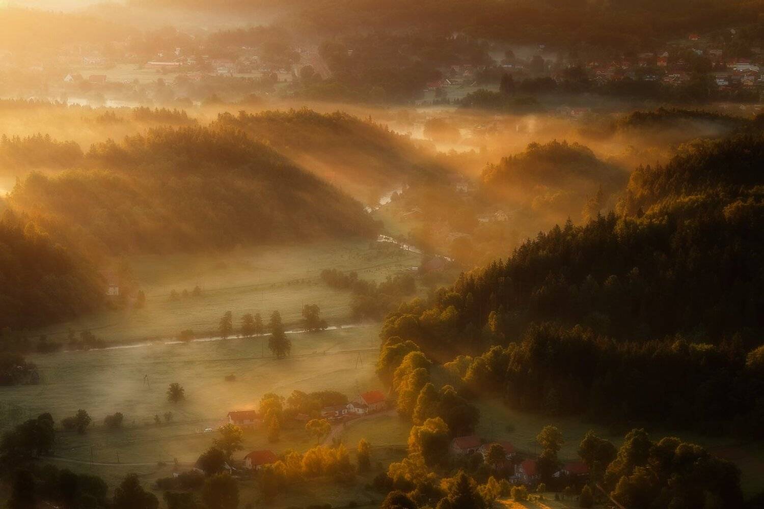 landscape,canon,mist,light,spring, Iza i Darek Mitręga