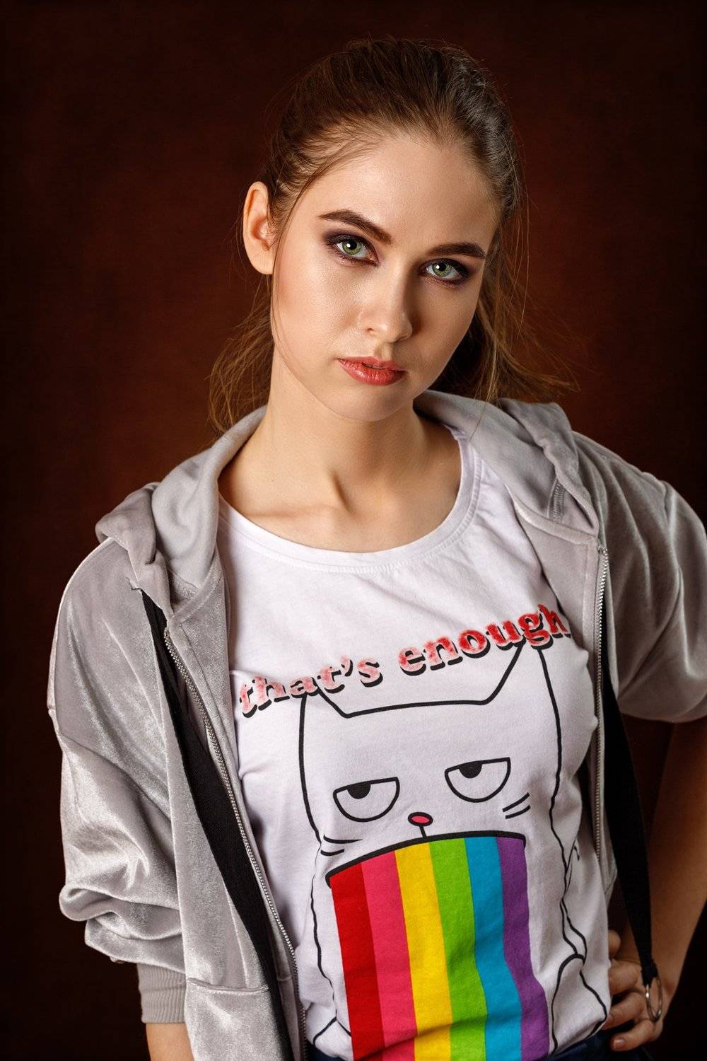 портрет, девушка, Сергеев Сергей