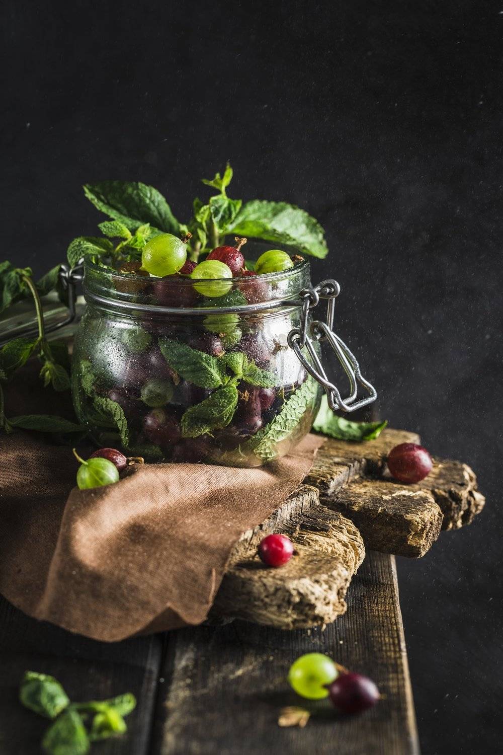 Ягоды, еда, фудфото, lowkey, dark, berries, Алексей Хоруженко