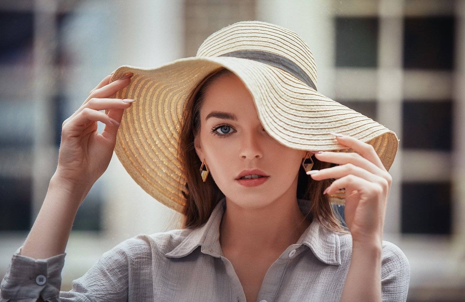 портрет,девушка,стиль,лето,улица,фотосессия, Андрей Воронин