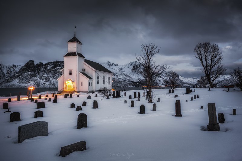 Gimsøy church. фото превью