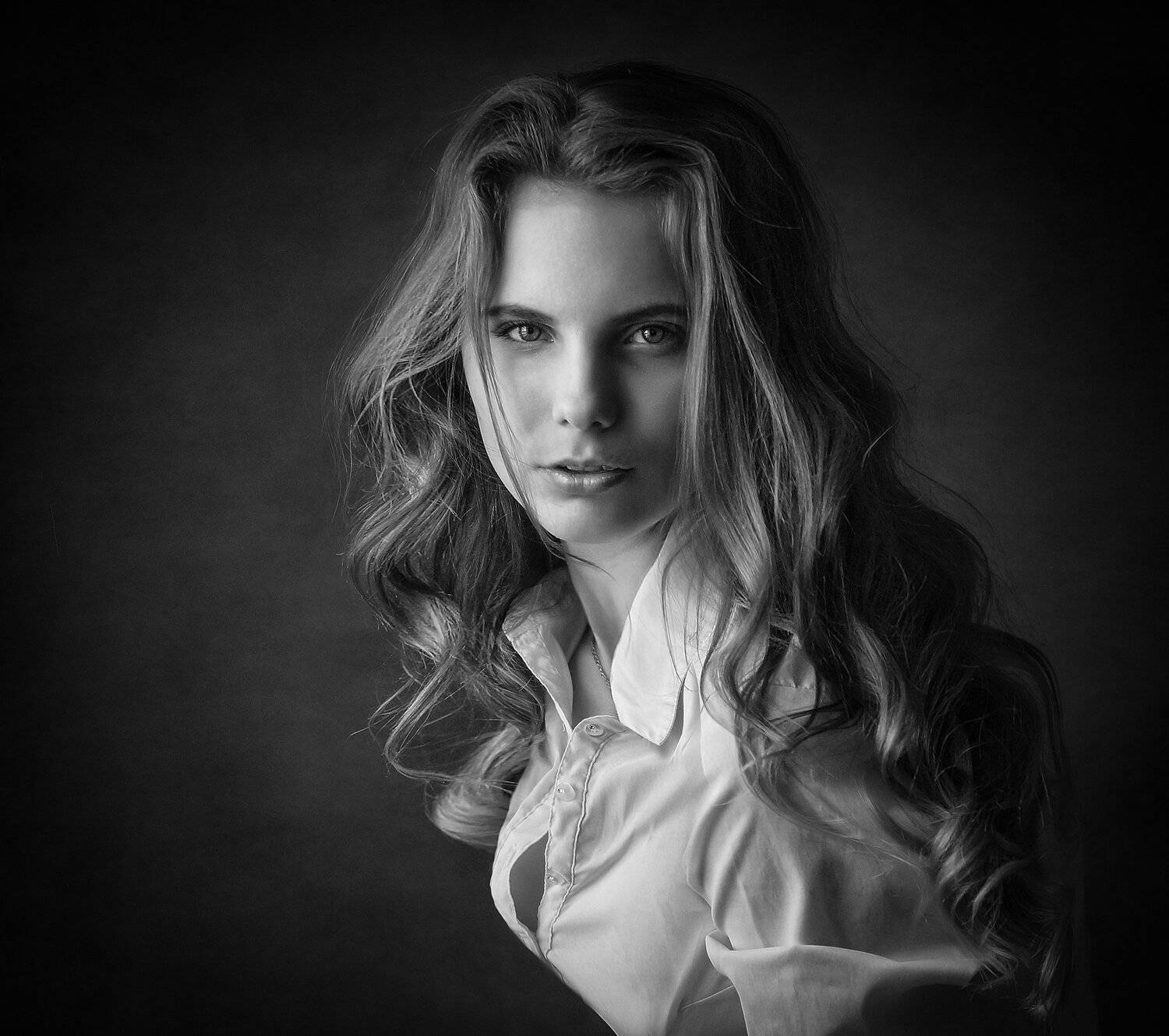 девушка, портрет, Илья Филимошин