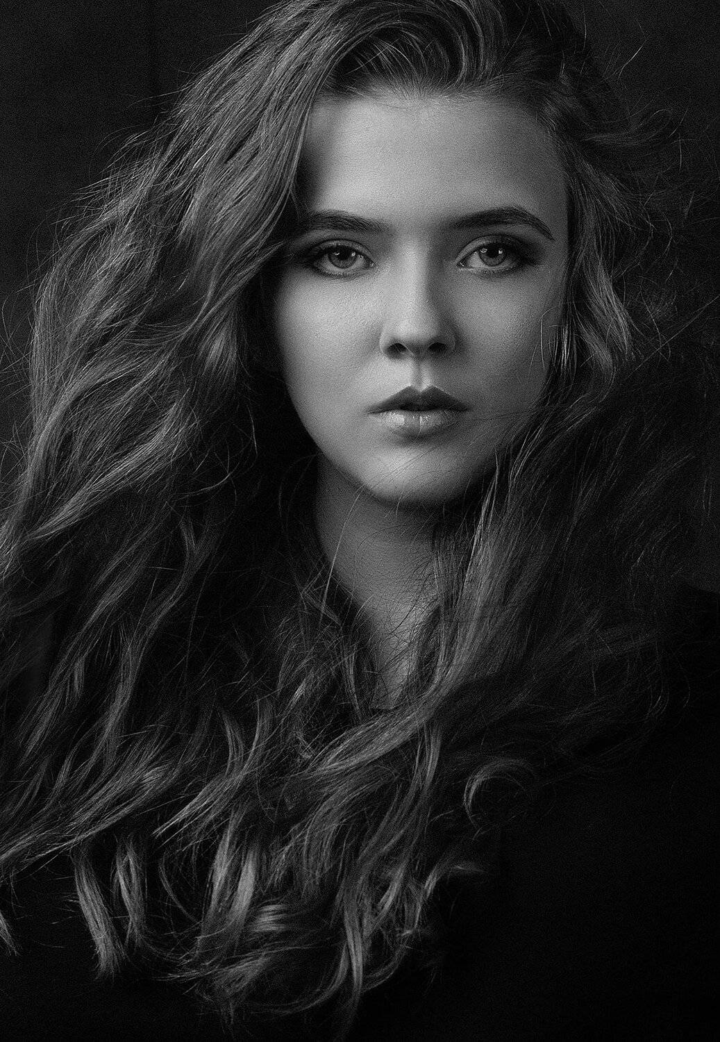 портрет, девушка, студия, portrait, studio, Антошина Татьяна