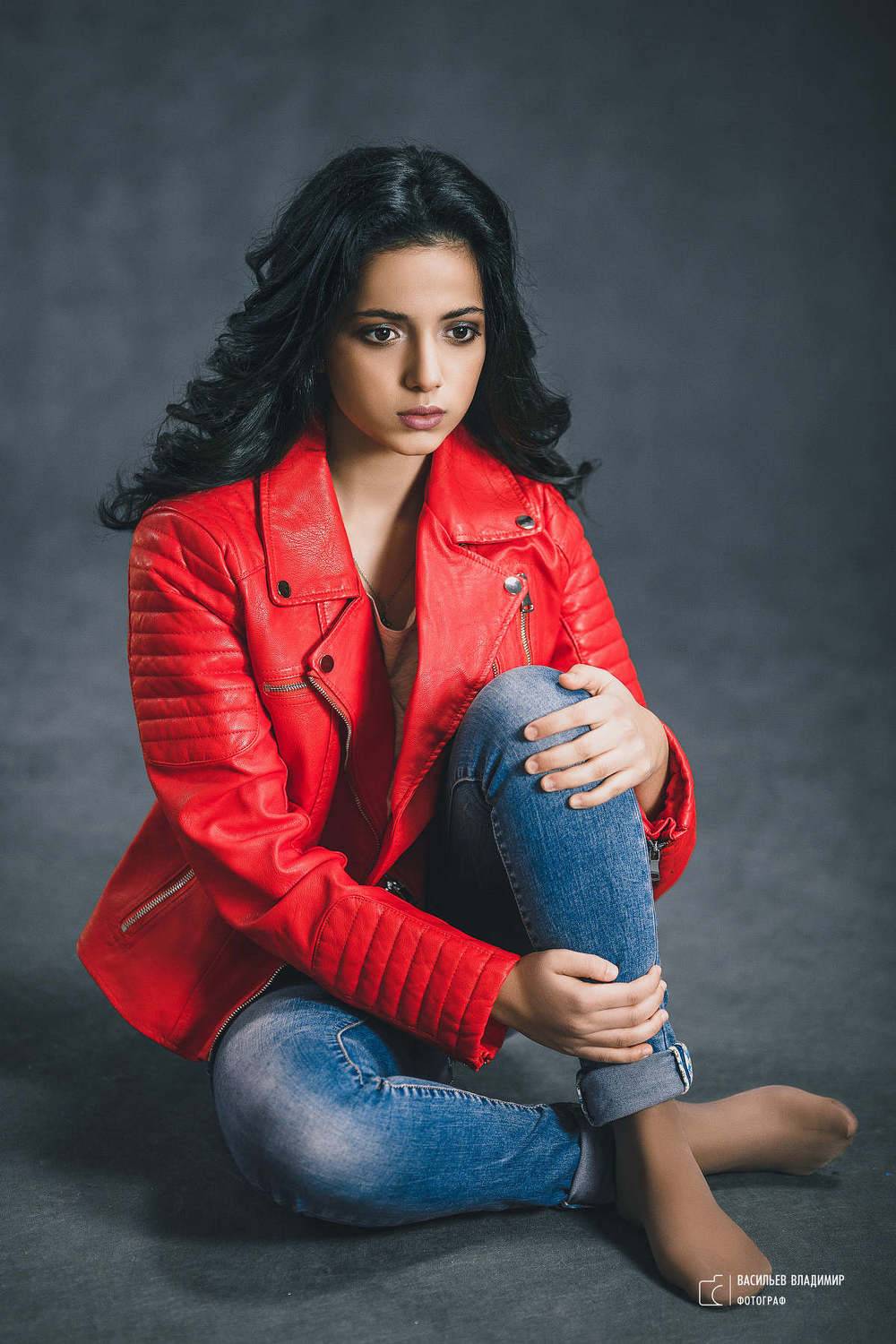 девушка , портрет, фотосессия, студия, макияж, гламур, Владимир Васильев