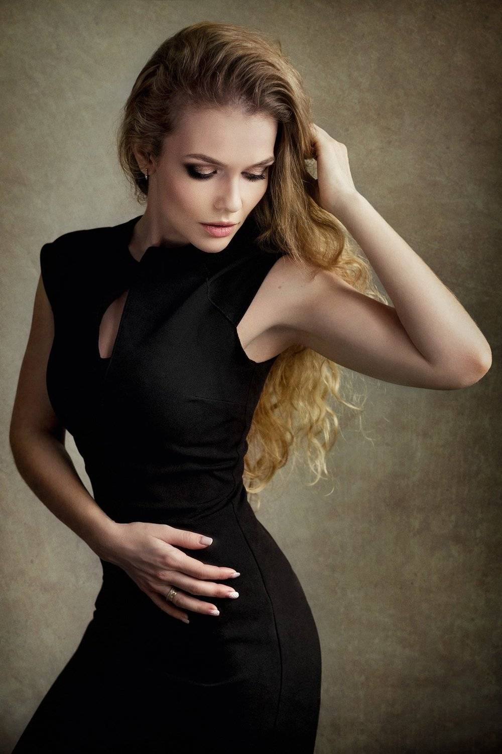 girl, portrait, art, девушка, портрет, Несмелов Юрий