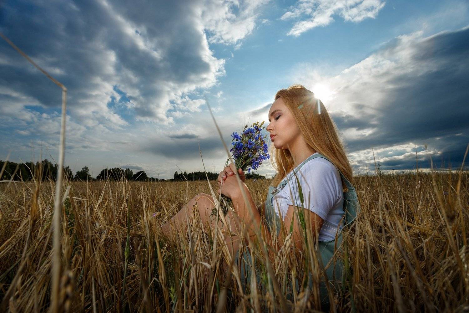 портрет, девушка, Сергеев Сергей