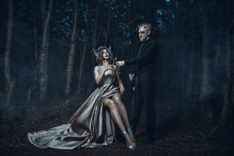 But as it turned out: Husband and Wife are one Satan фото превью