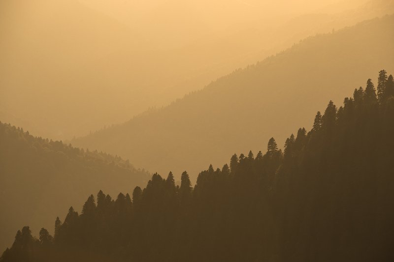 Сочи, горы, Красная Поляна, пейзаж, лето Даль фото превью