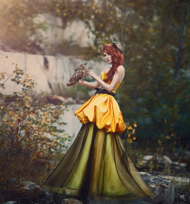 С Совой фото превью