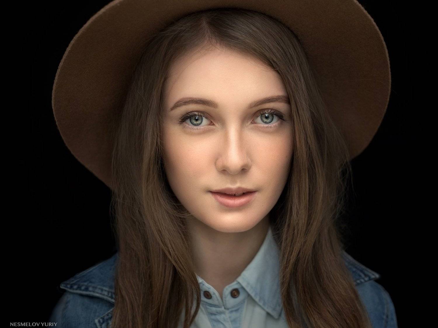 girl, portrait, art, девушка, портрет, Несмелов Юрий