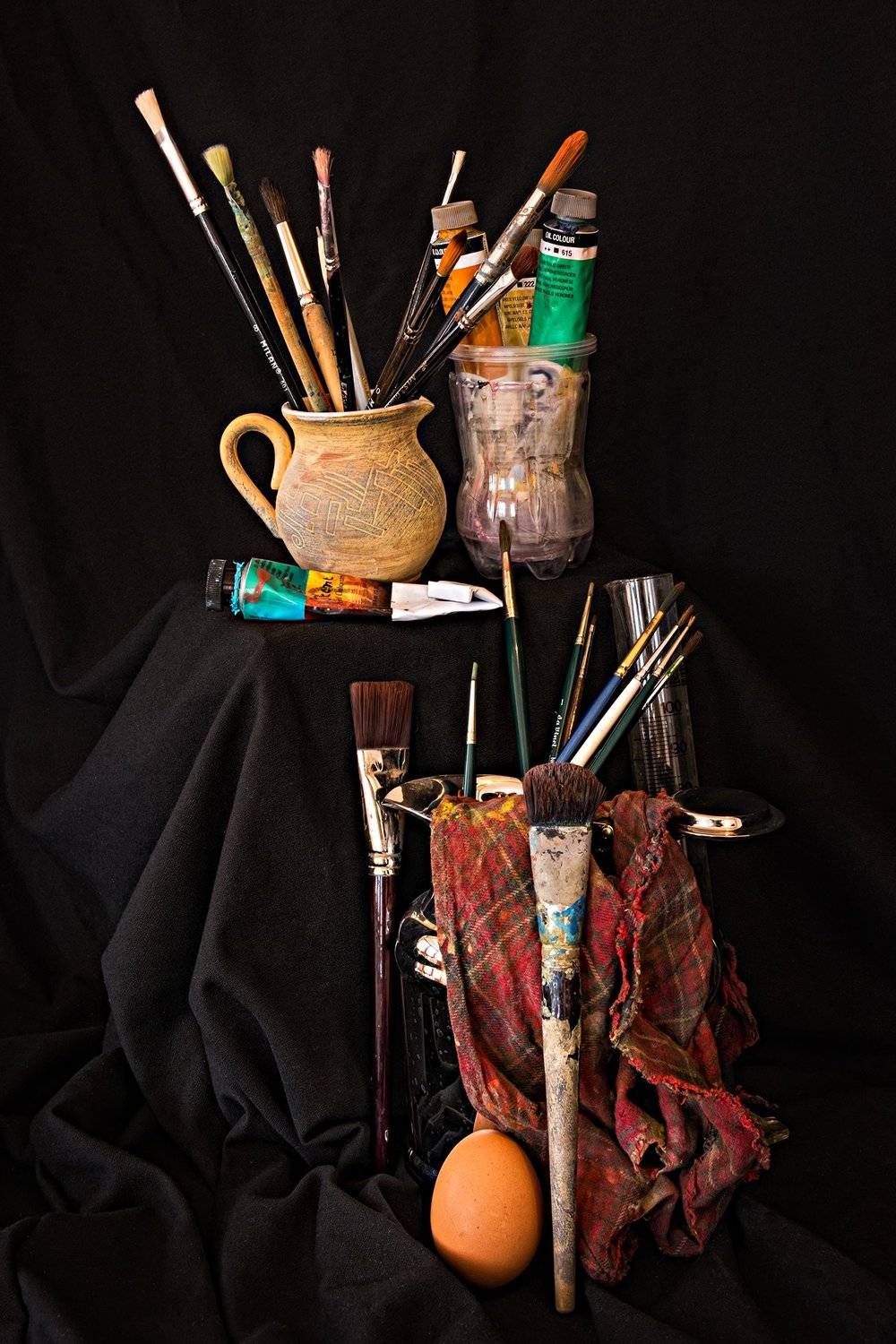 arrangement, art, brush, color, colors, color-image, photography, still-life,, Dr Didi Baev