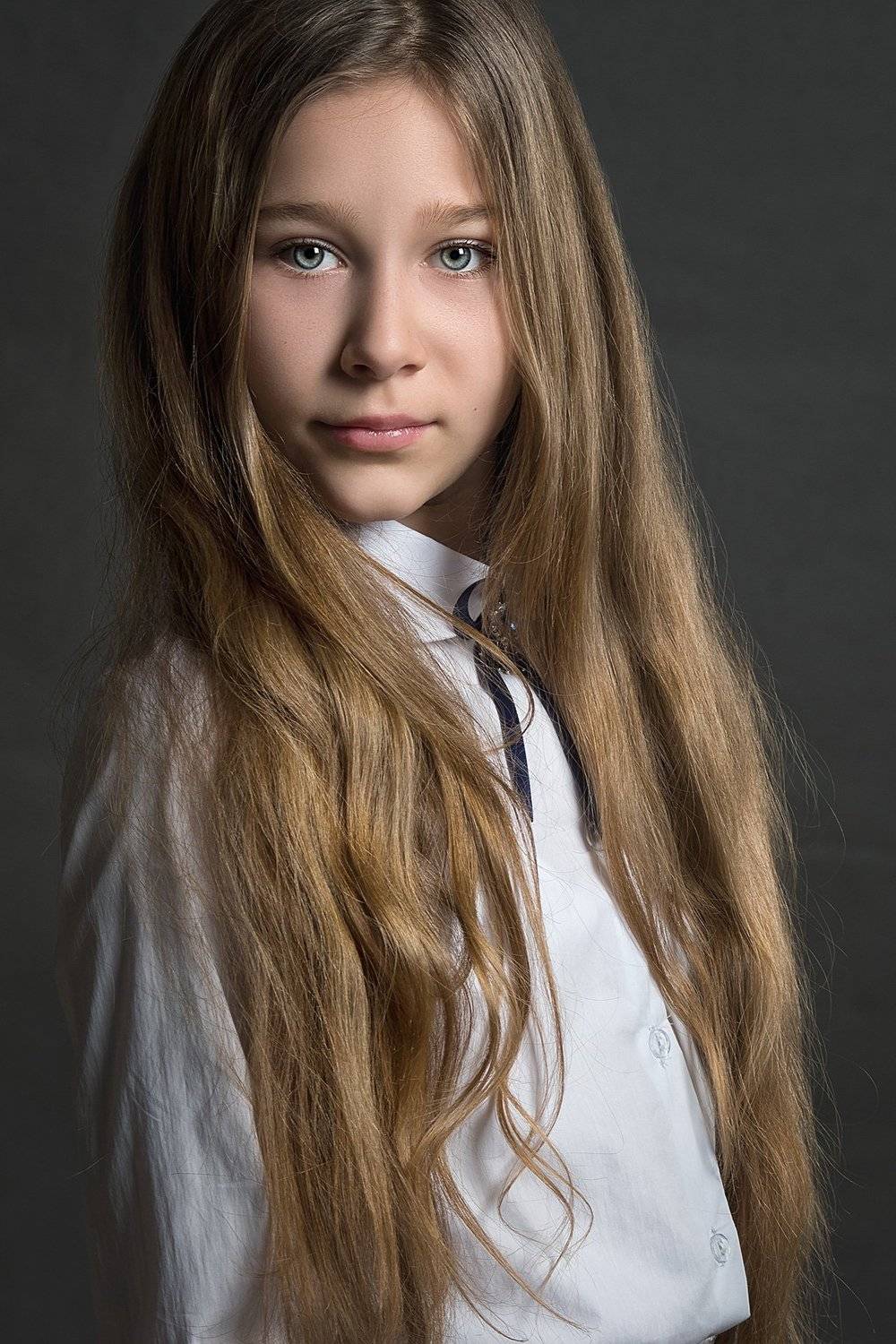 портрет, глаза, блондинка, студия, Антон Тимошевский