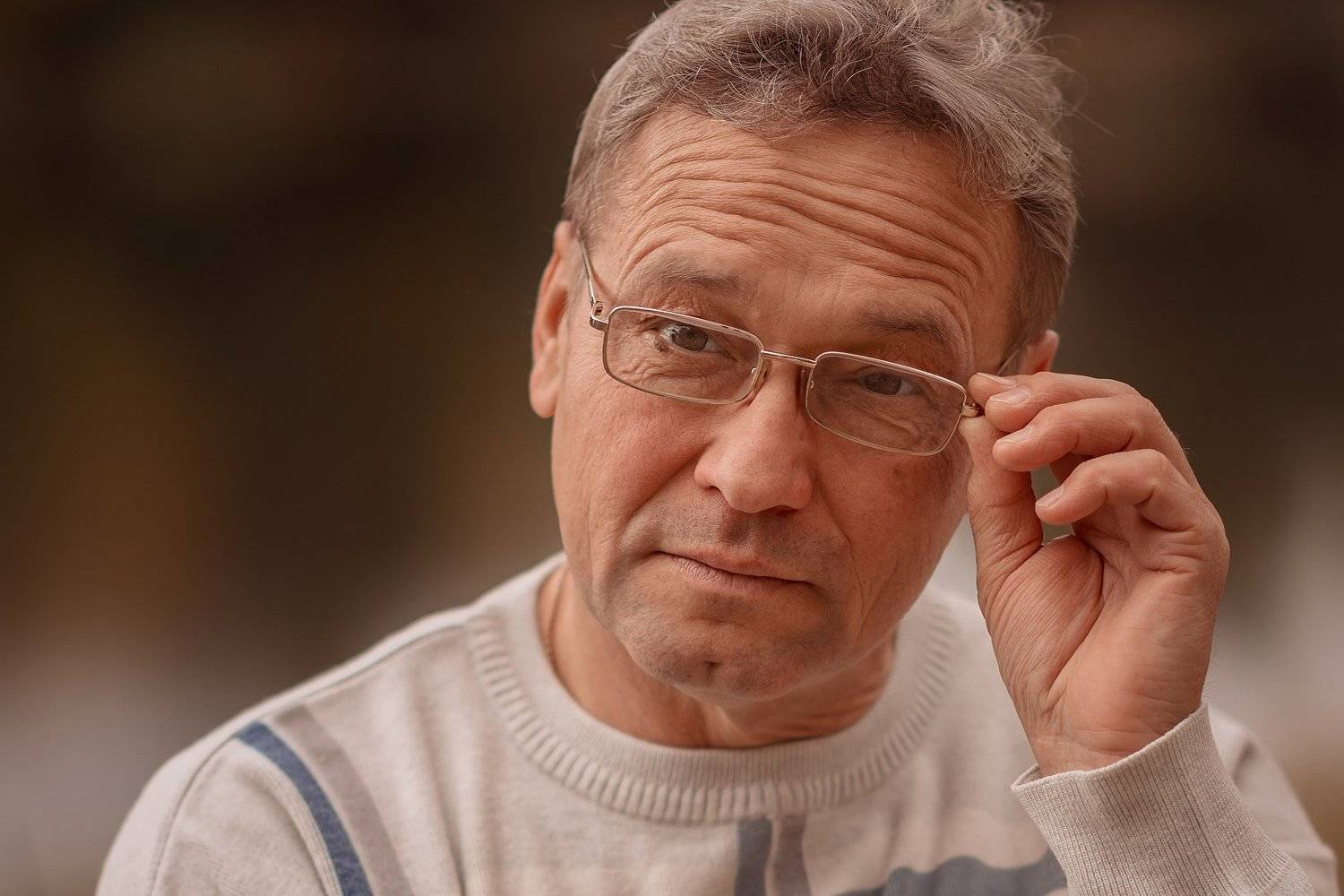 очки мужчина дед седина, Лариса Фомина