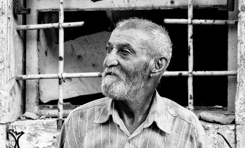 Old man in old Mosul