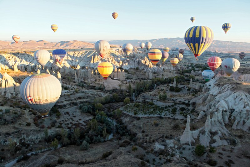 каппадокия, турция, пейзаж Каппадокия фото превью
