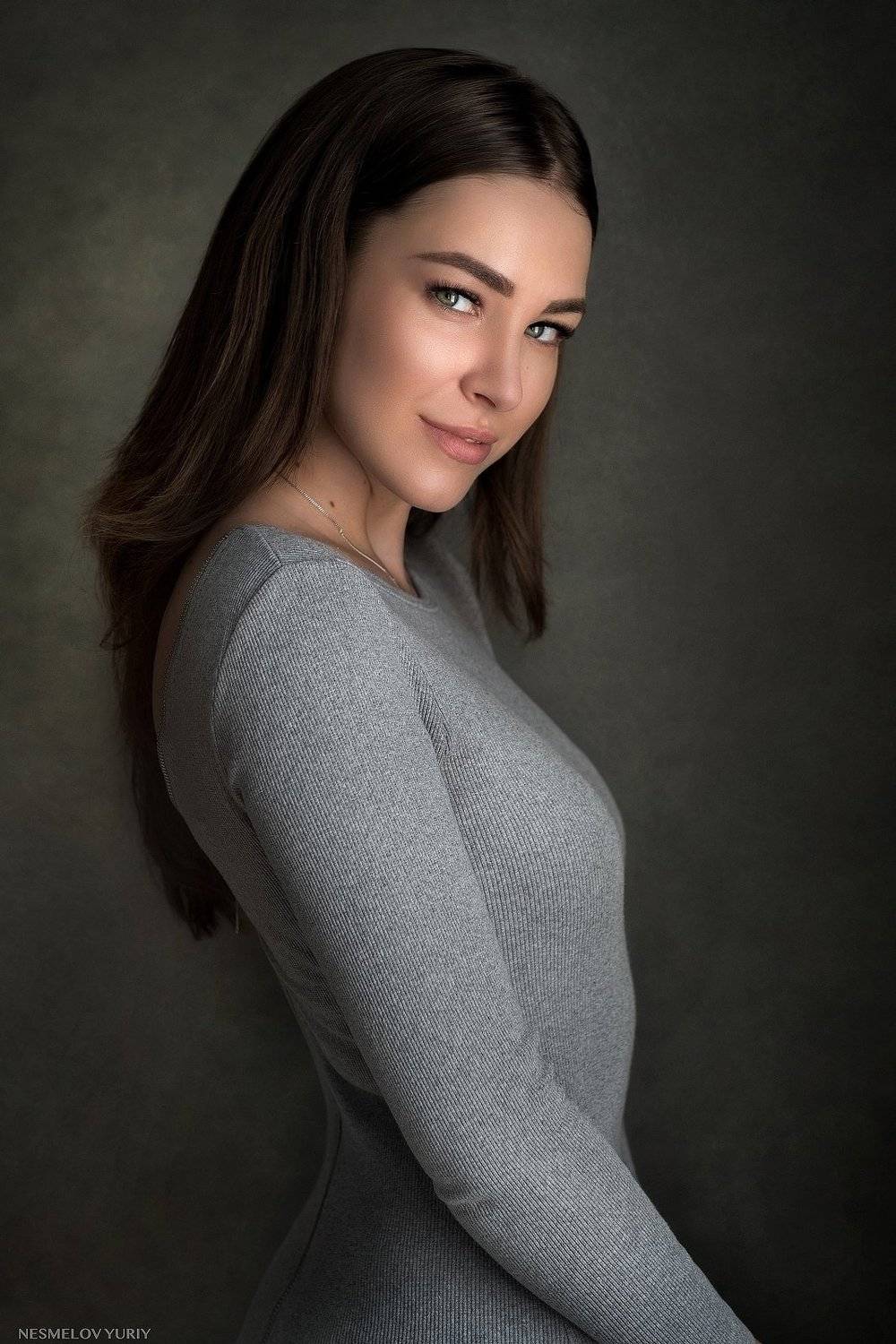 girl, portrait, art, девушка, портрет, Несмелов Юрий