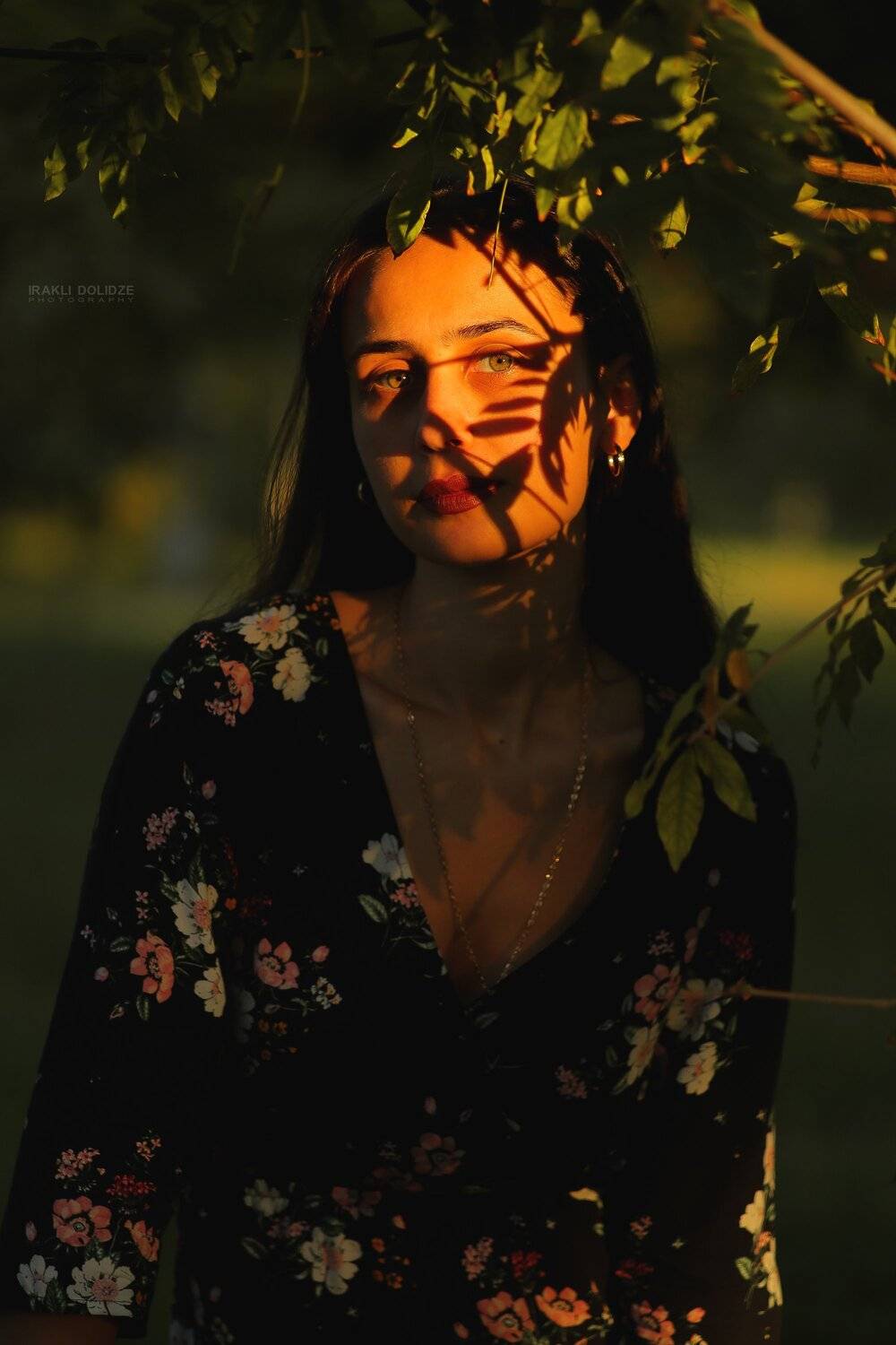girl, sunset, autumn, sun light, canon, shadow, green eyes,, ირაკლი დოლიძე