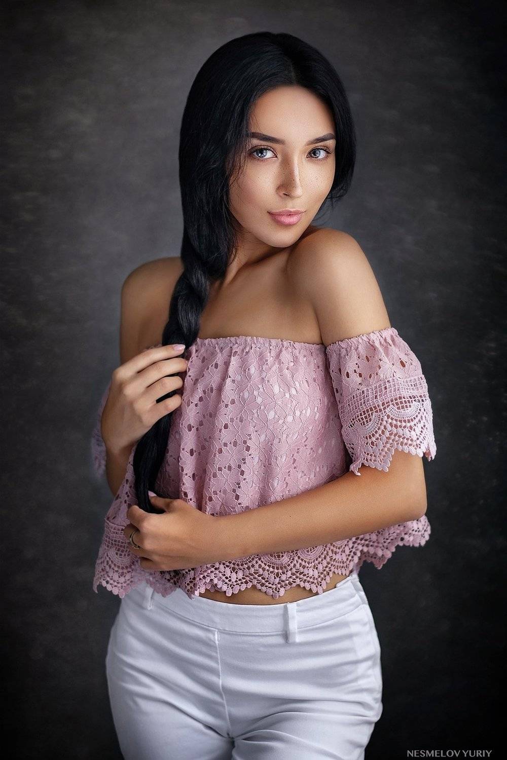 girl, portrait, art, девушка, портрет, Несмелов Юрий