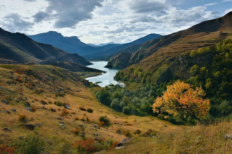 Кабардино-Балкария  Былымское озеро, конец сентября! фото превью