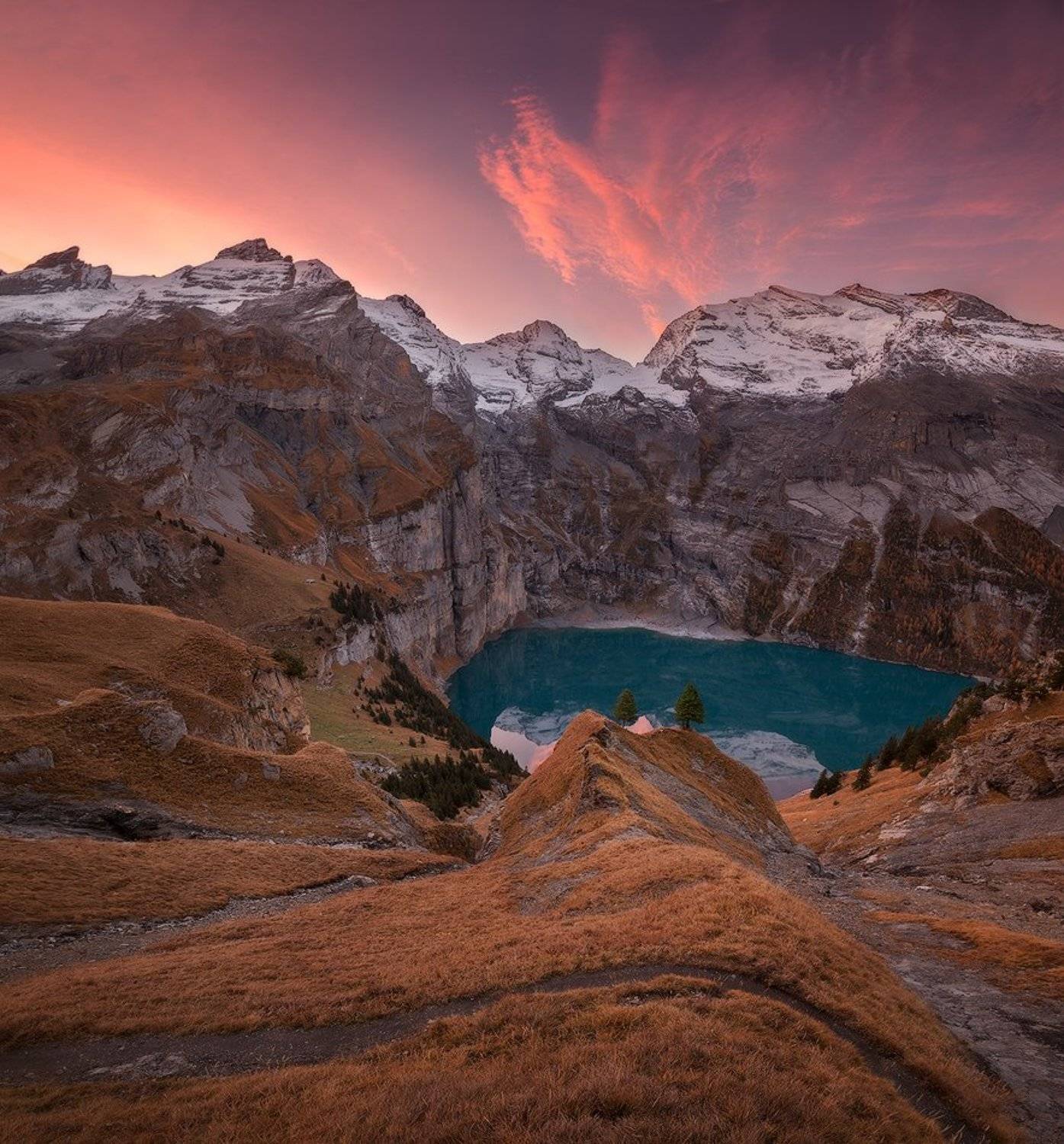 switzerland, oeschinensee, швейцария, альпы, Alex Yurko