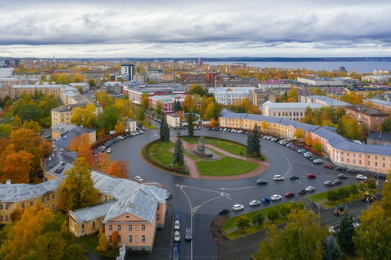 Осенний Петрозаводск фото превью
