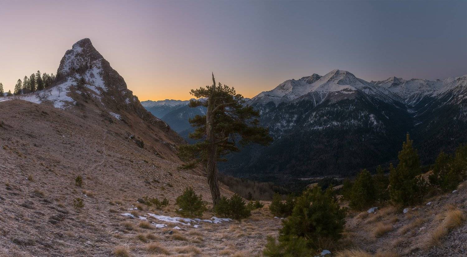 западный кавказ, кчр, пик закан, рассвет, Николай Мысливцев