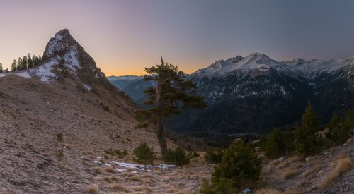Предрассветная у пика Закан