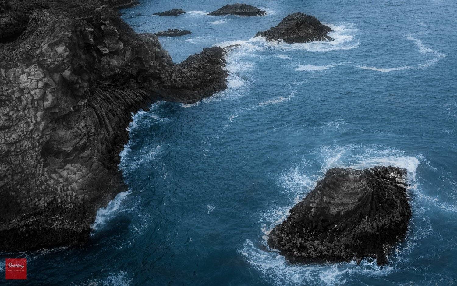 абстракция, море, вода, скалы, fine art, Дмитрий Иванов