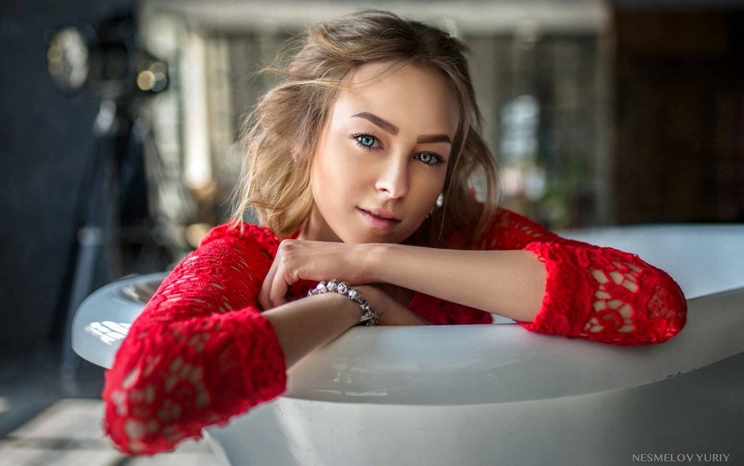 girl, portrait, art, девушка, портрет, Несмелов Юрий