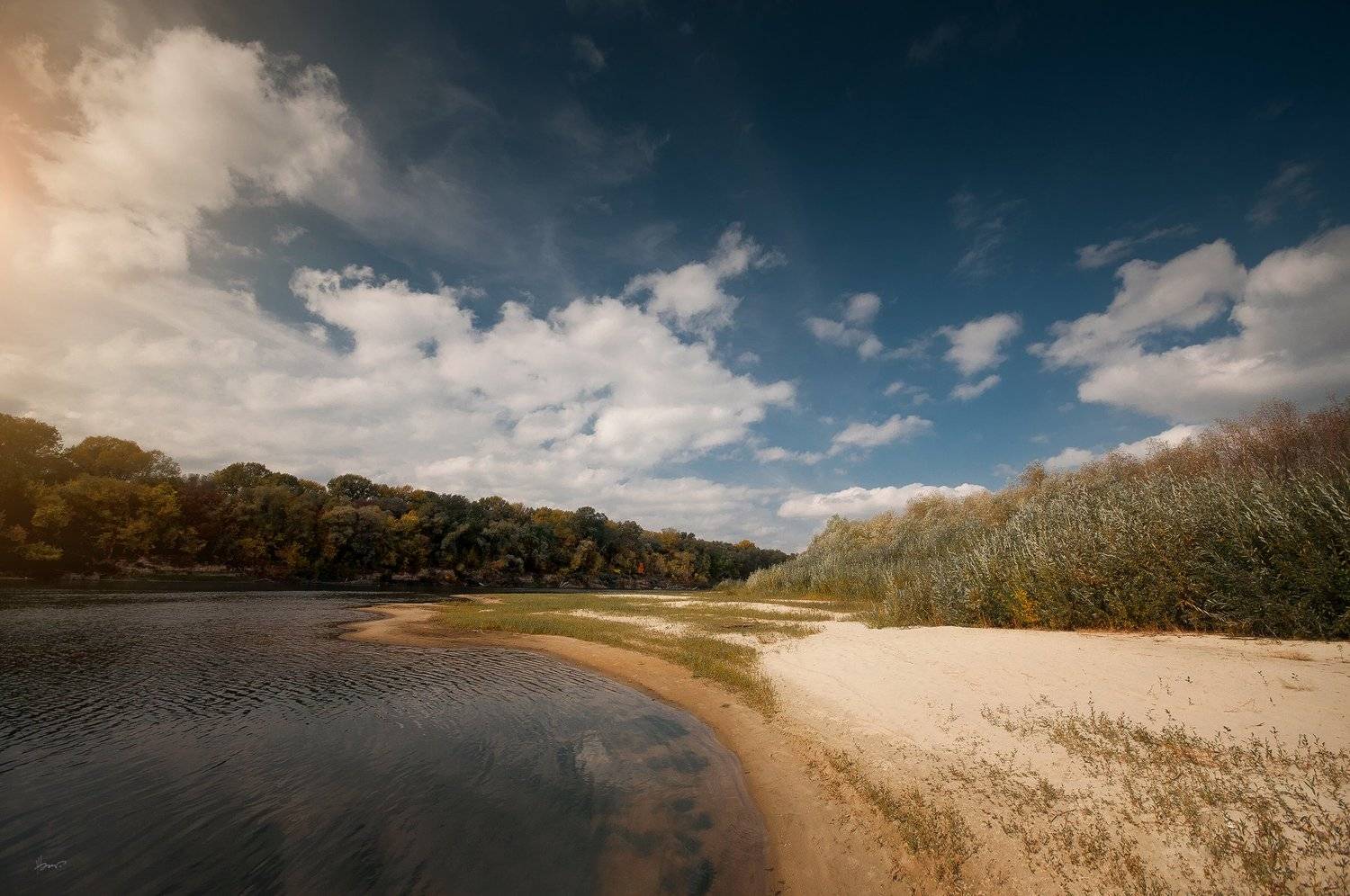 лето берег река, Виталий Ж