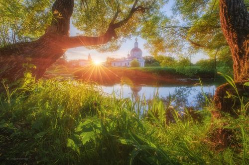 Майское утро у реки Вязьмы...