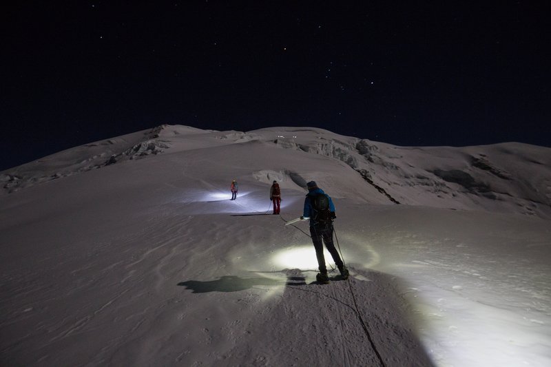 монблан, восхождение, альпы, горы, гора, montblanc, summit, alps, альпинизм Восхождение  фото превью