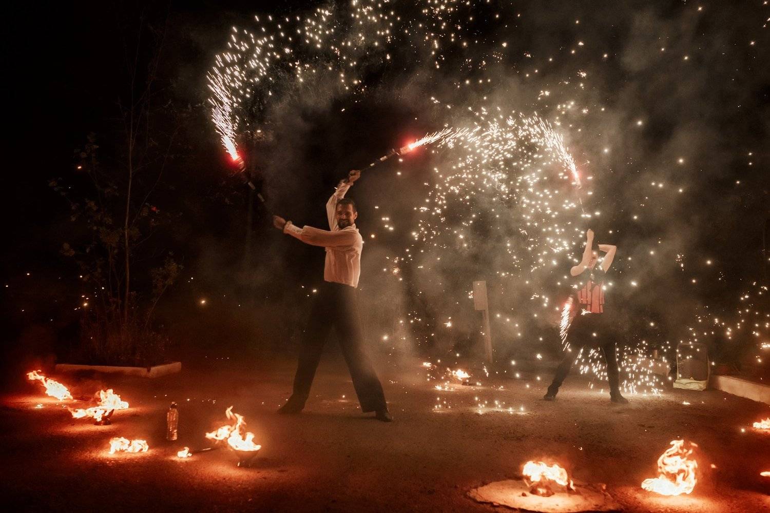 шоу, огонь, свадьба, Захар Гончаров