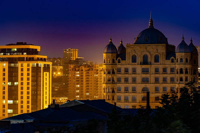 Ночные краски Баку фото превью