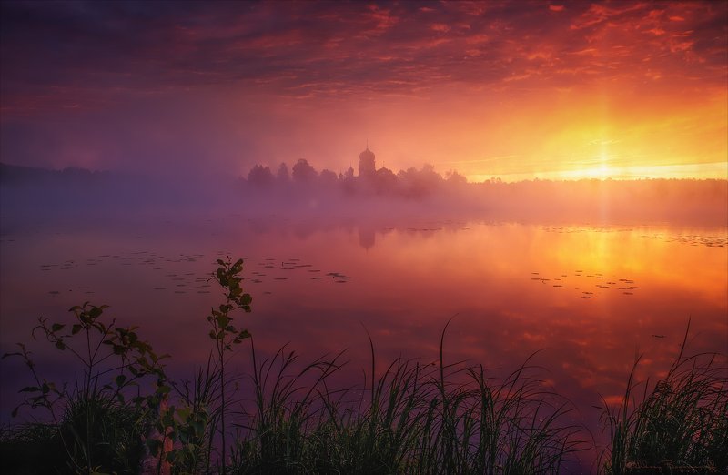 Раскаленный рассвет. фото превью