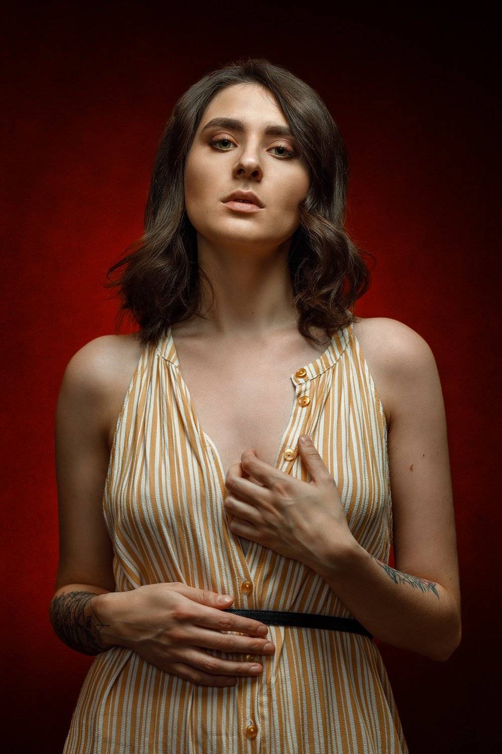 портрет, девушка, Сергеев Сергей