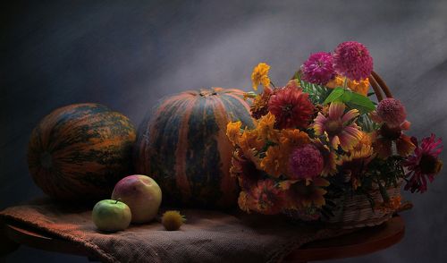 Про тыквы и цветы